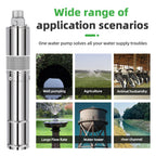 DIFFUL Solar Archimedes Screw Pump Supplier, 3 inch 210 W 36 V DC For Off-Grid Living