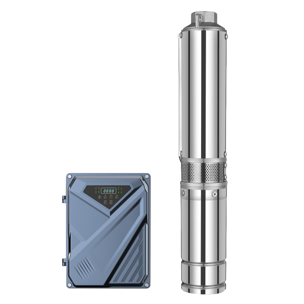 DIFFUL Solar Water Pump, 4 inch 230 M High Head 3000 W 85 V - 280 V AC/DC For Sprinklers